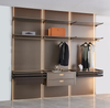 Open Type Wardrobe with Arm Brackets